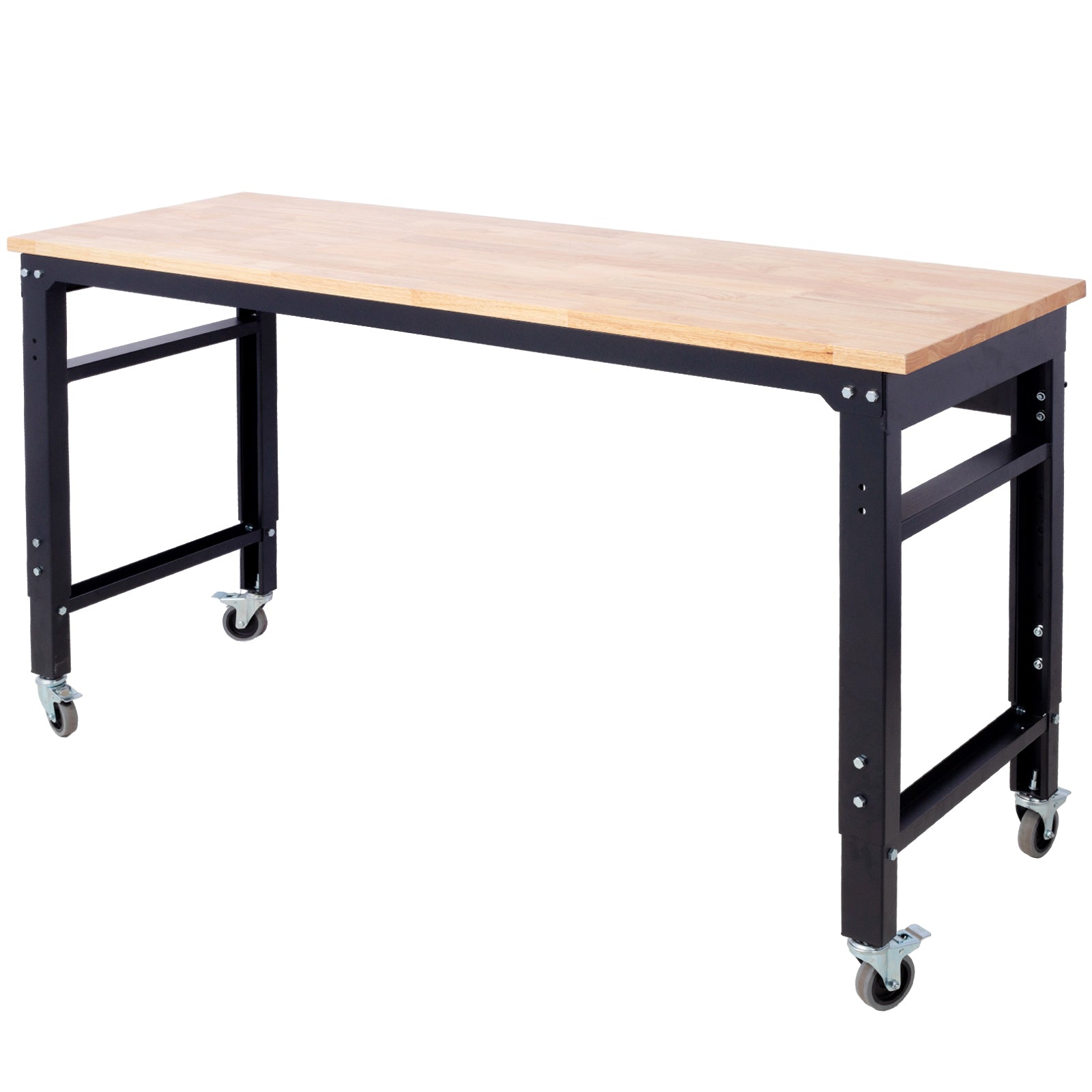60" Rolling Adjustable Workbench workshop project bench