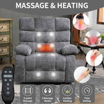 Dual-Motor Lift Recliner with Heat & Massage, 350 lb Capacity detail image 38