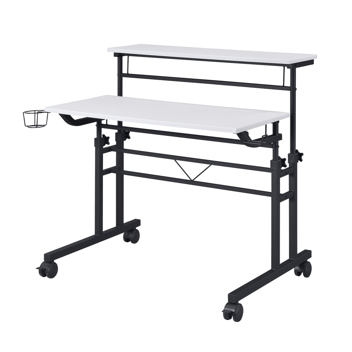 Techni Mobili Rolling Sit-to-Stand Laptop Cart mobile laptop workstation