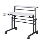 Techni Mobili Rolling Sit-to-Stand Laptop Cart mobile laptop workstation