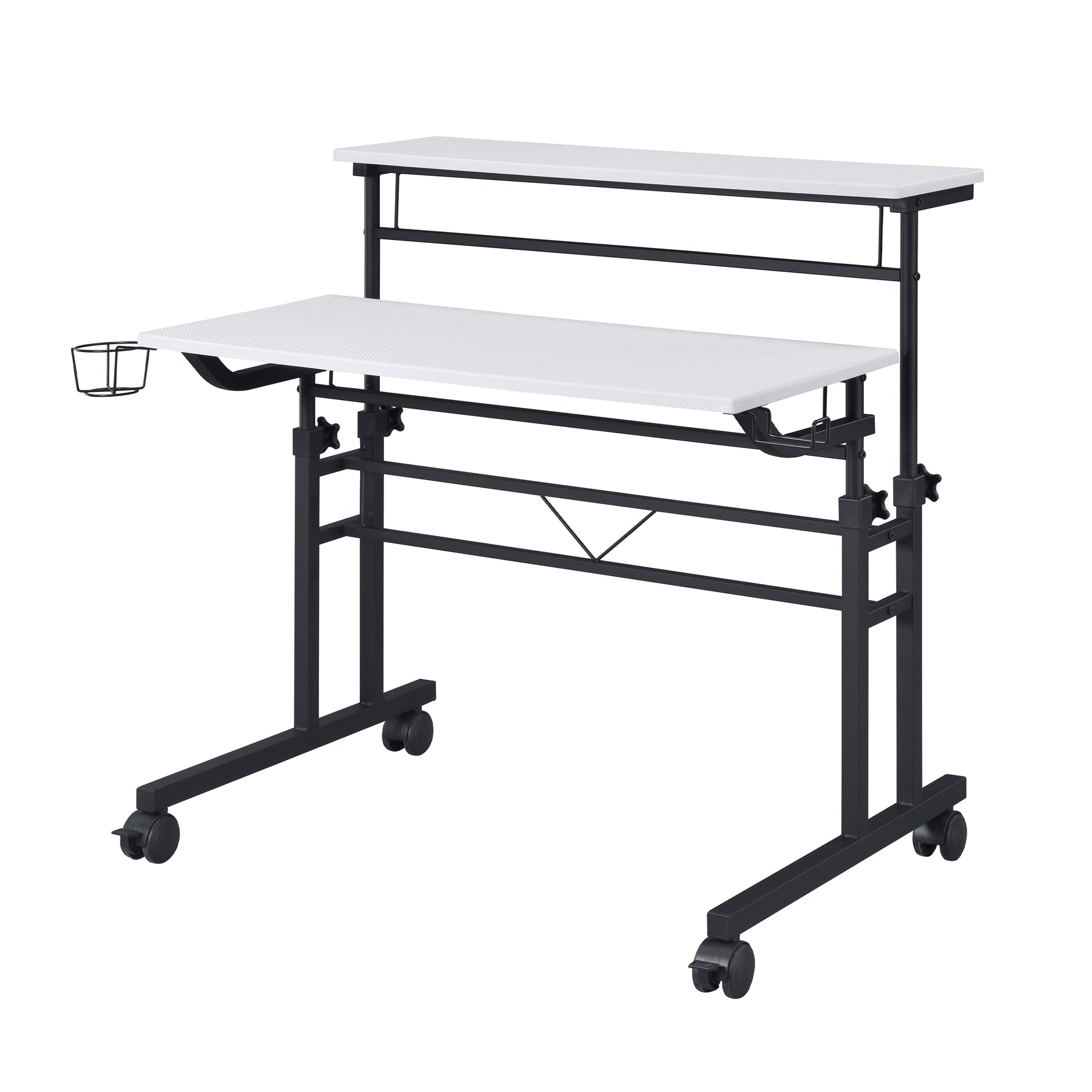 Techni Mobili Rolling Sit-to-Stand Laptop Cart mobile laptop workstation