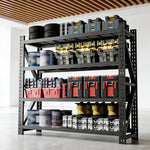 Heavy-Duty Adjustable Garage Shelving for Warehouse Storage for workshop, garage, storage, or utility use