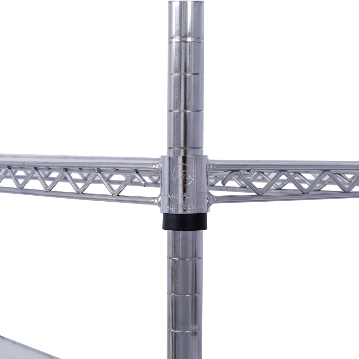 7-Tier Adjustable Wire Shelving Unit, 2450 lb Capacity for workshop, garage, storage, or utility use