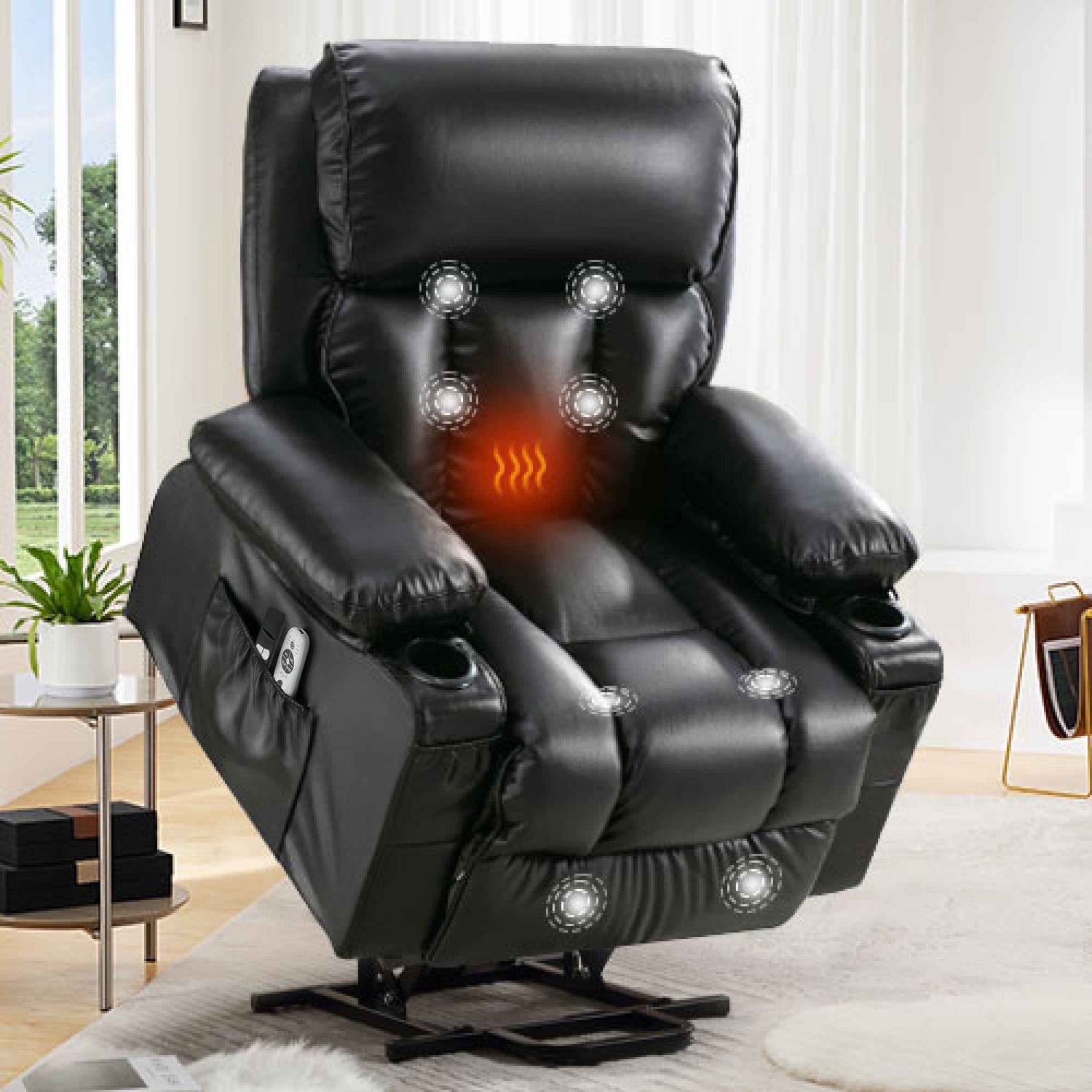 Power Lift Massage Recliner with Heat and Vibration product image
