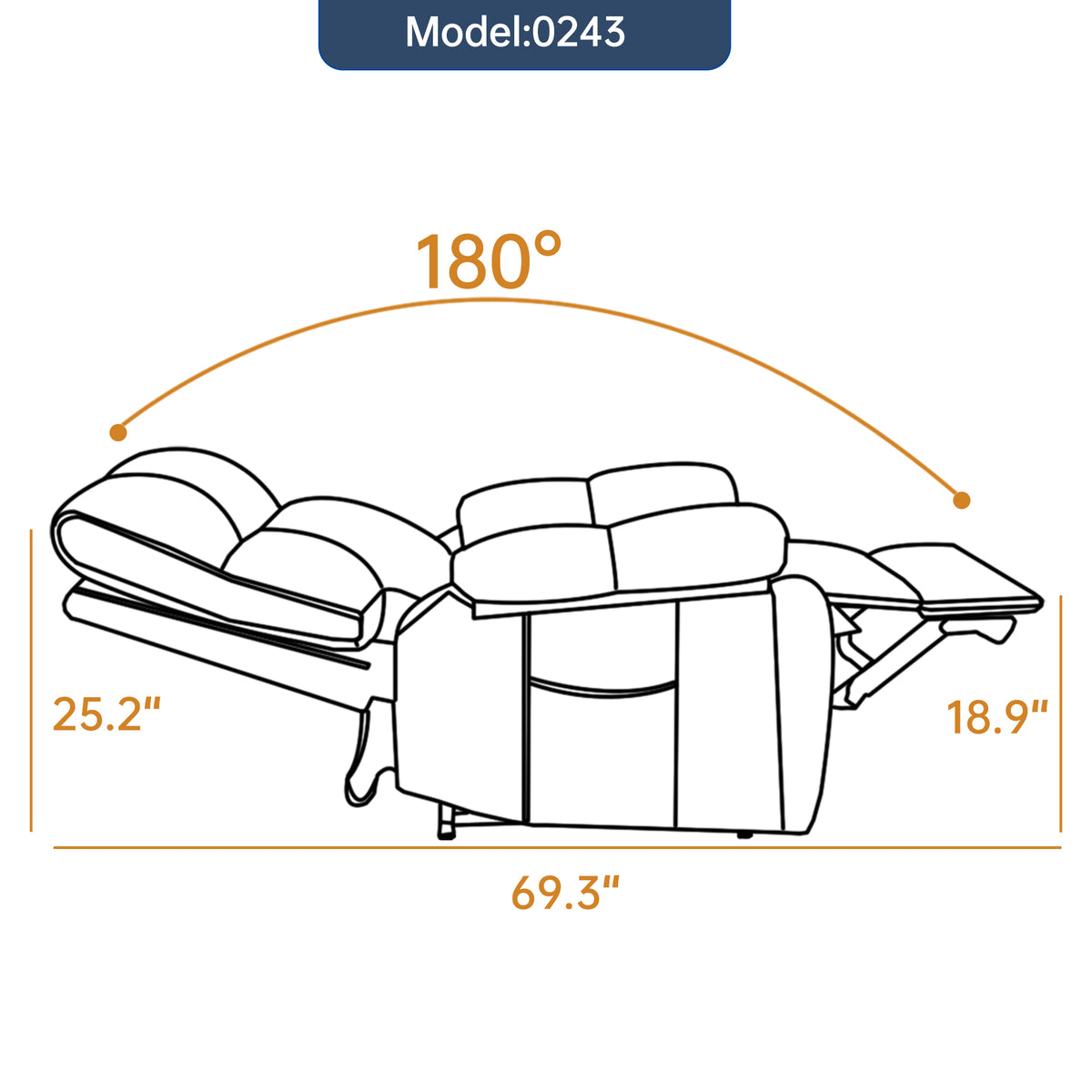 Dual-Motor Power Lift Recliner with Heat & Massage, 350 lb Capacity detail image 122