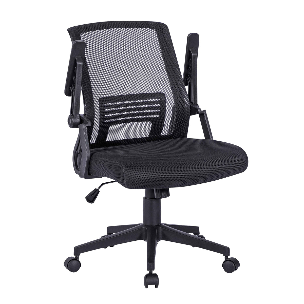 Techni Mobili Ergonomic Mesh Office Chair, Black for home office seating