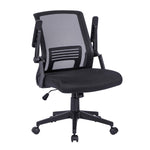 Techni Mobili Ergonomic Mesh Office Chair, Black for home office seating