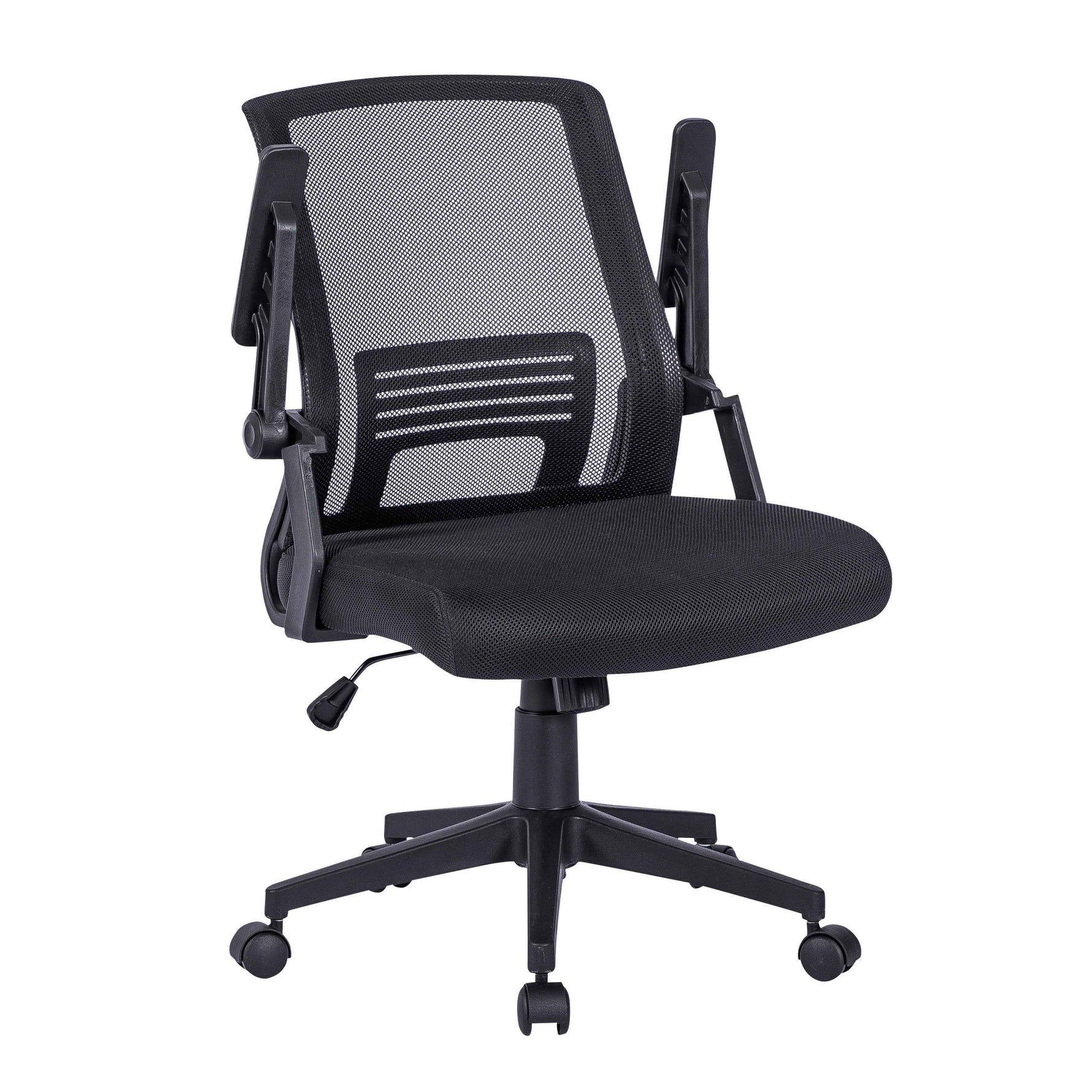 Techni Mobili Ergonomic Mesh Office Chair, Black for home office seating