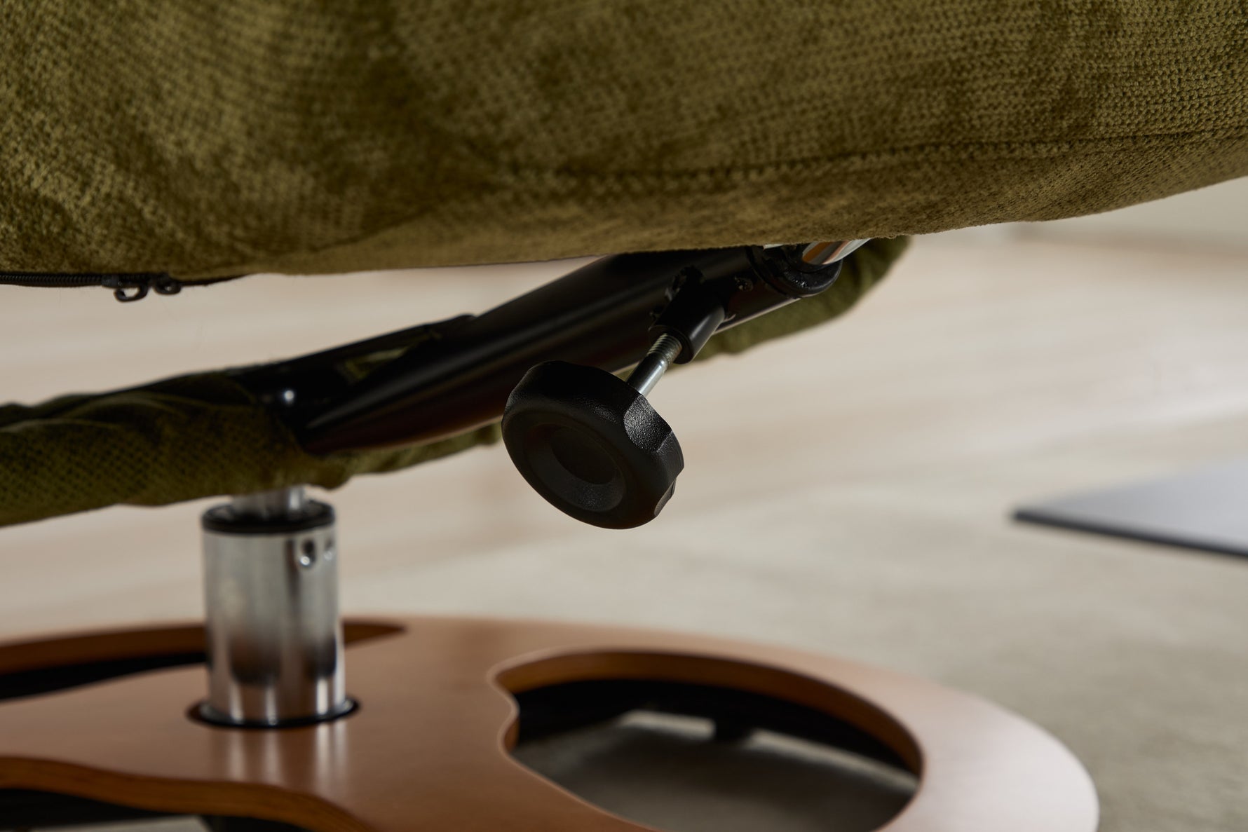 Ergonomic Recliner Chair with Ottoman - 360° Swivel Massage Lounge detail image 33