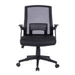Techni Mobili Ergonomic Mesh Office Chair, Black for home office seating