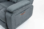 Oversized Lay Flat Recliner with Heat and Massage, Extended Footrest, Cup Holderr detail image 37