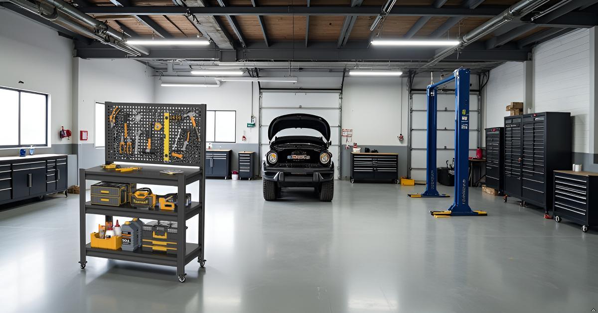 T5667 Workbench for workshop organization and utility