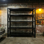 5-Tier Heavy Duty Garage Shelving Unit, Adjustable Metal Storage Rack for workshop, garage, storage, or utility use