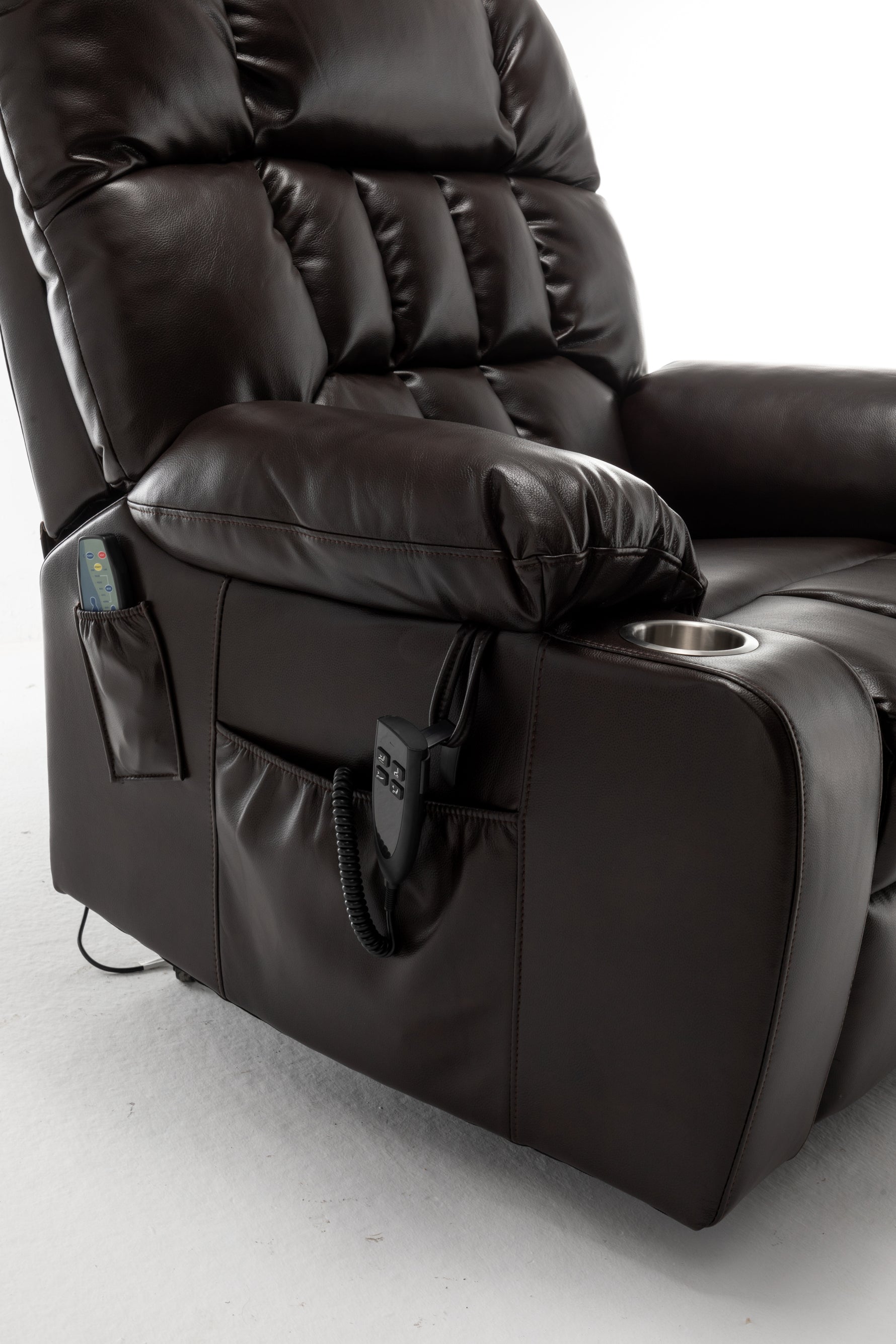 Big and Tall Power Lift Recliner with Heat and Massage detail image 43