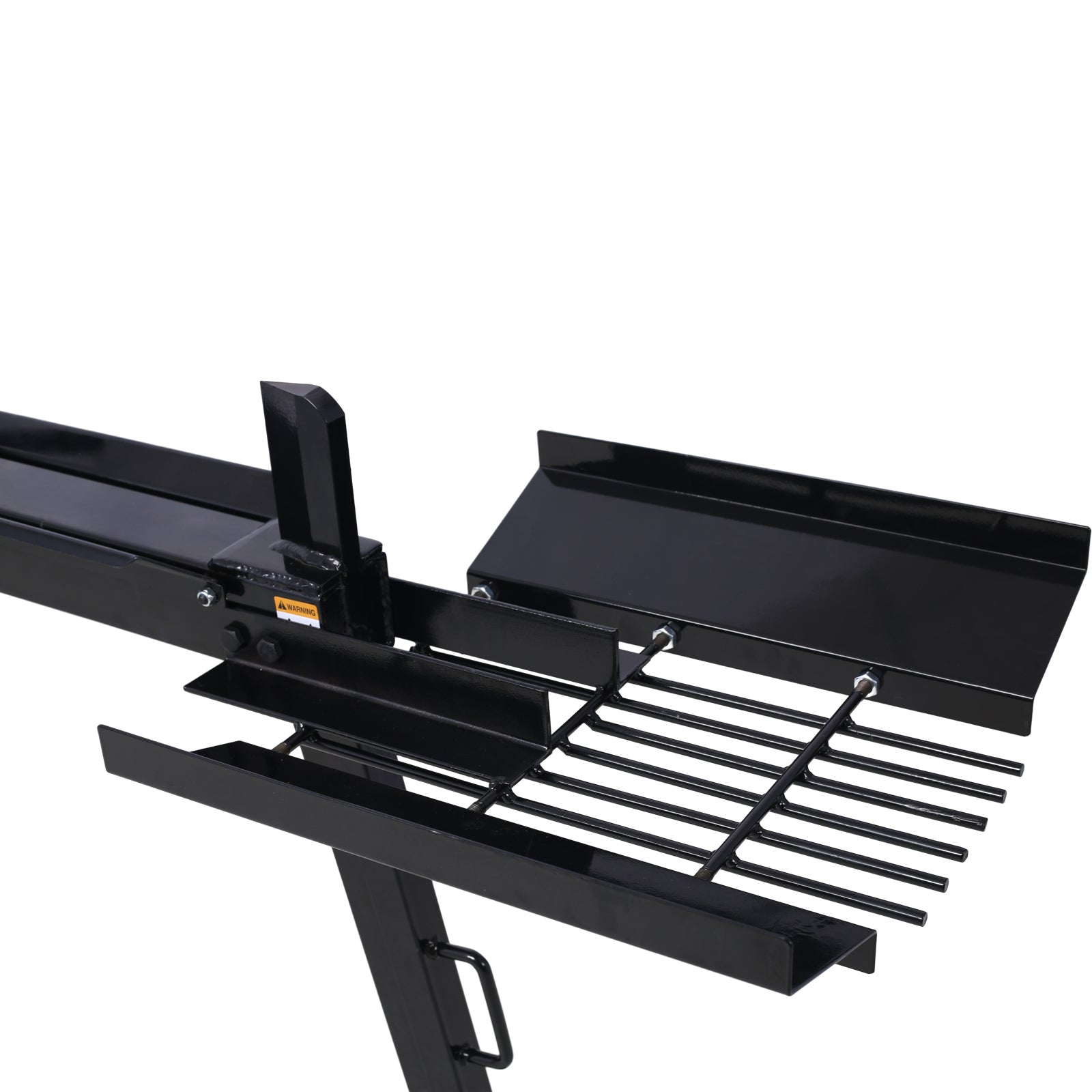 12-Ton Portable Electric Horizontal Log Splitter for workshop, garage, storage, or utility use