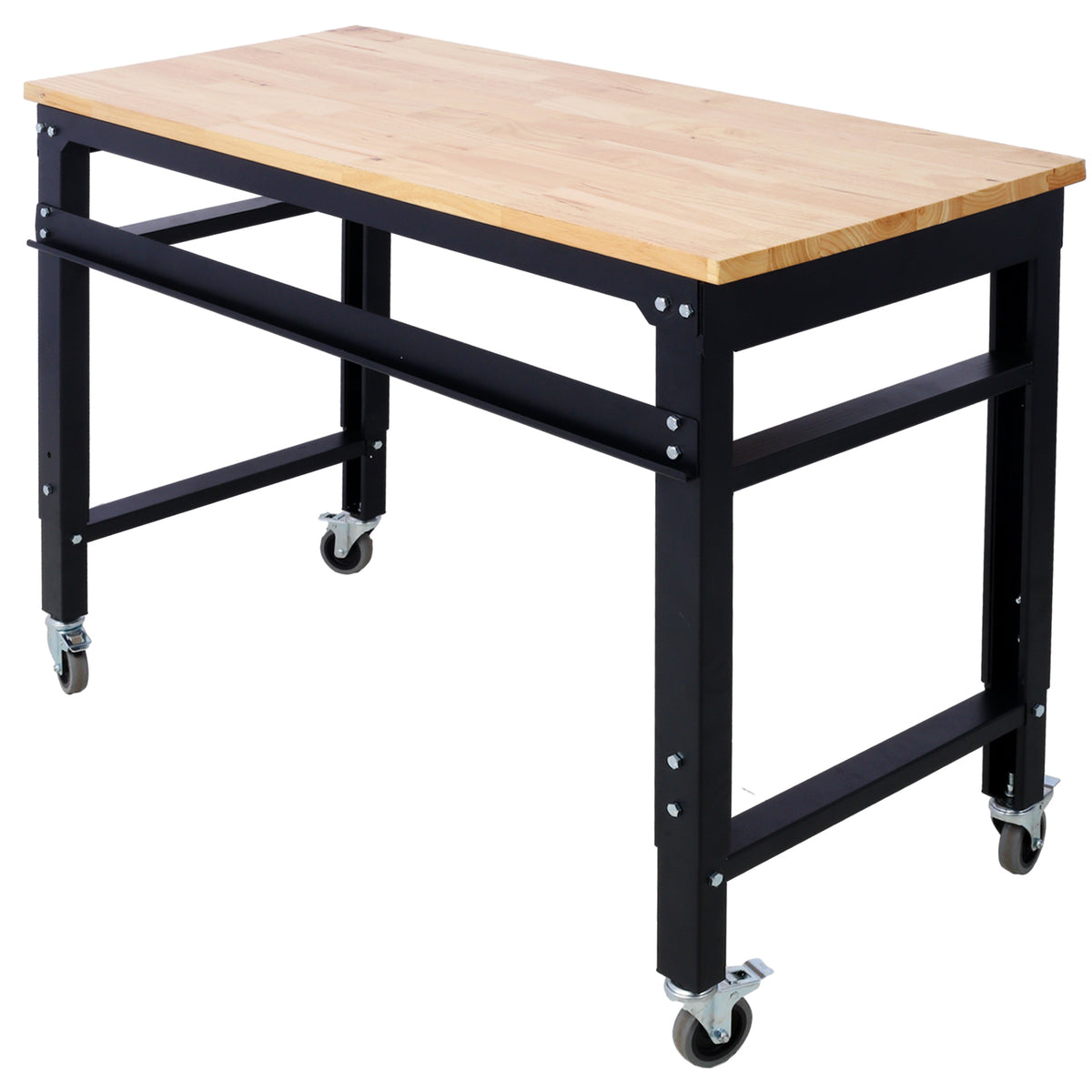 48" Rolling Adjustable Workbench workshop project bench