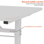 Height Adjustable Study Desk for Home Office workspace desk setup