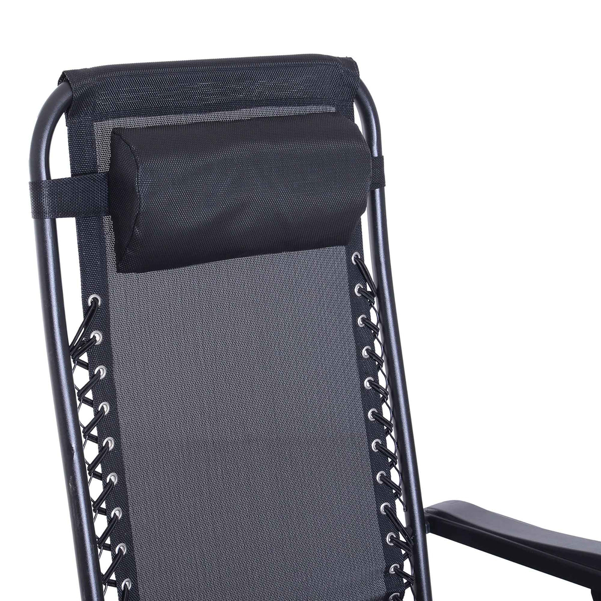Folding Zero Gravity Rocking Lounge Chair detail image 17