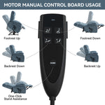 Dual-Motor Lift Recliner with Heat & Massage, 350 lb Capacity detail image 32