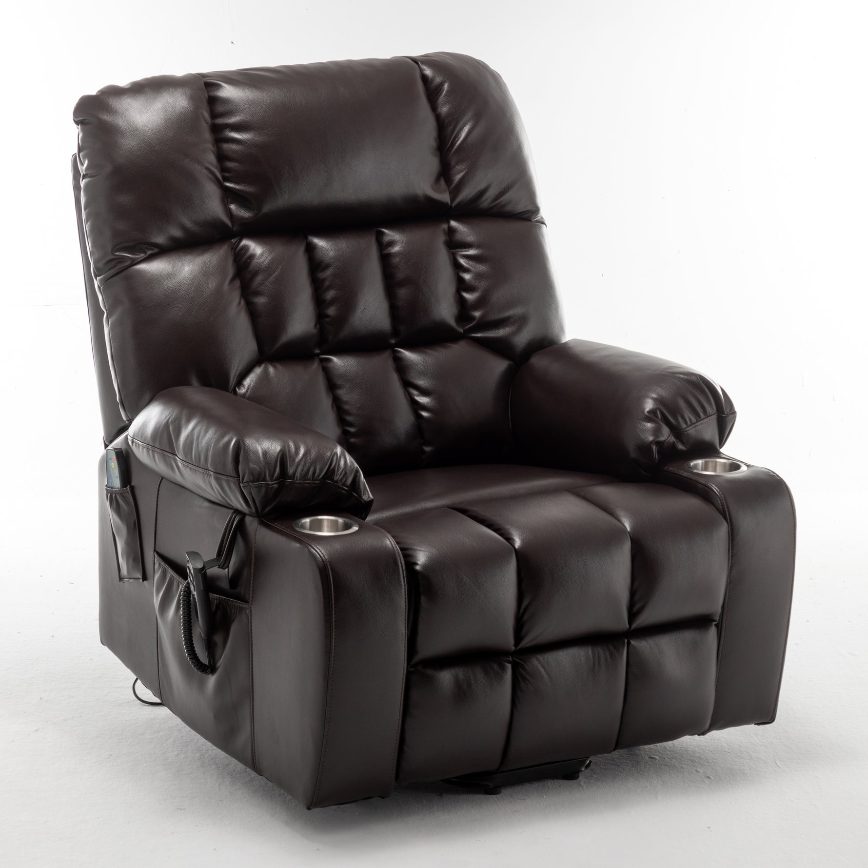 Big and Tall Power Lift Recliner with Heat and Massage detail image 51