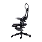 Techni Mobili LUX Ergonomic Executive Chair, Grey for home office seating