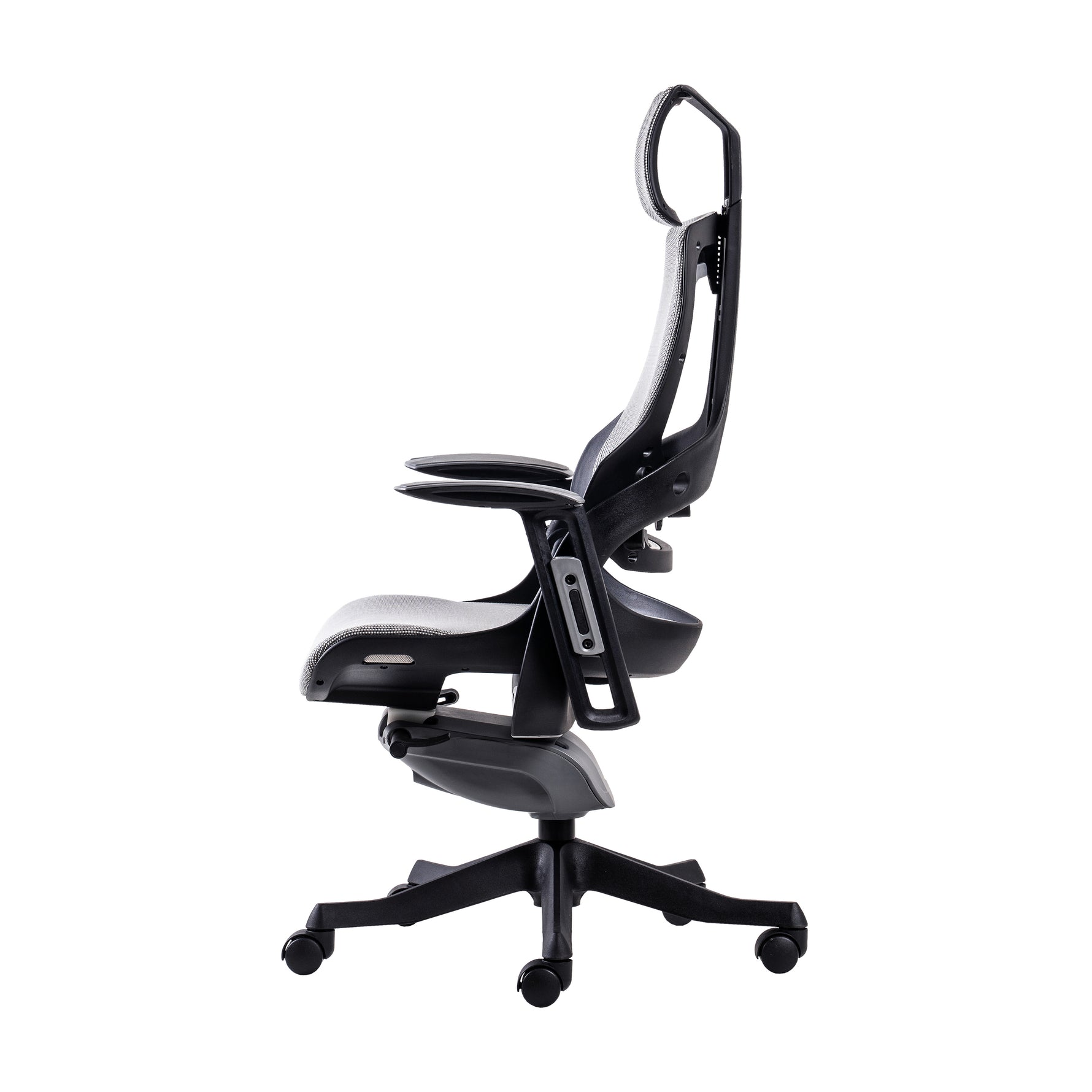 Techni Mobili LUX Ergonomic Executive Chair, Grey for home office seating