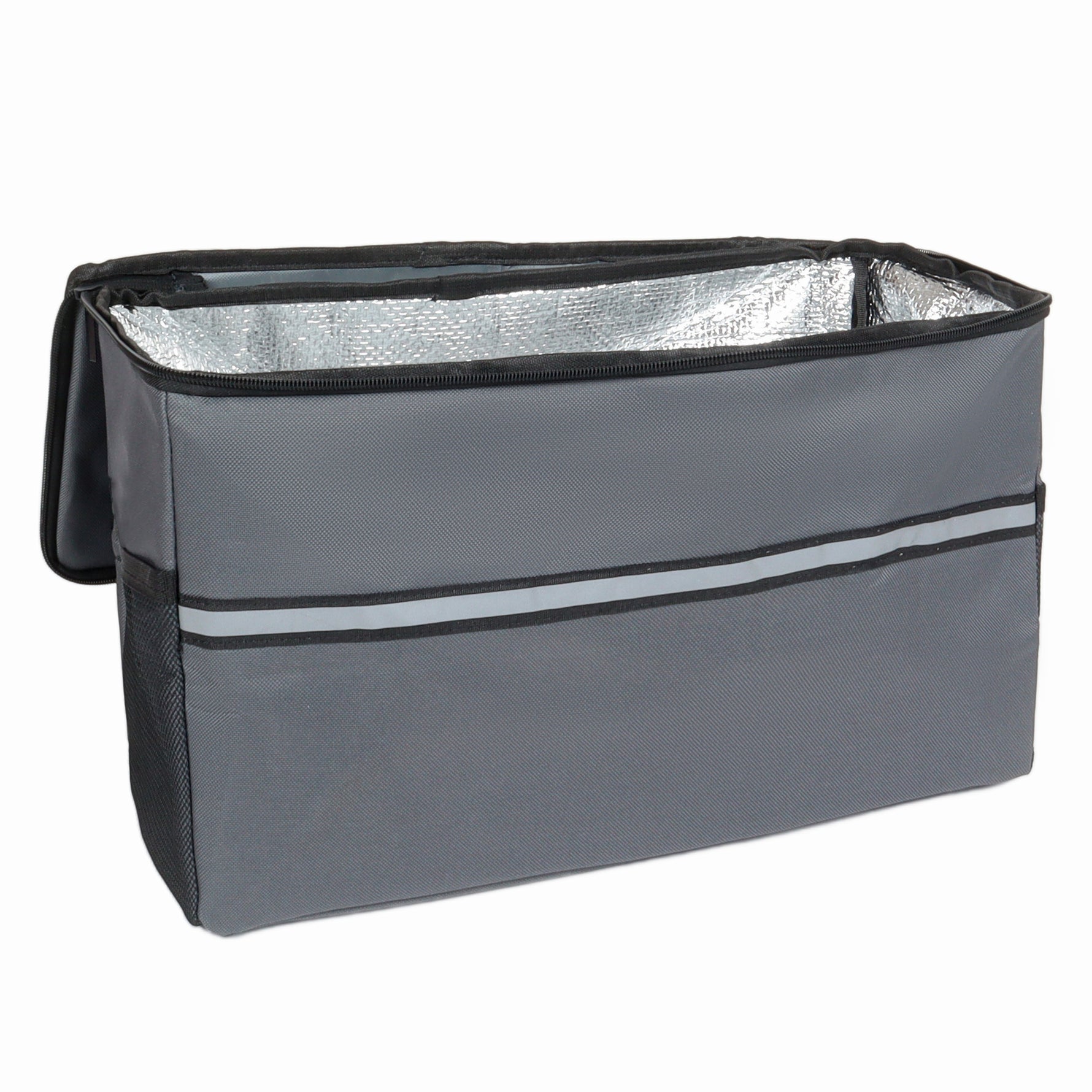 3-in-1 Folding Wagon Cart with Bench Seat & Storage for workshop, garage, storage, or utility use