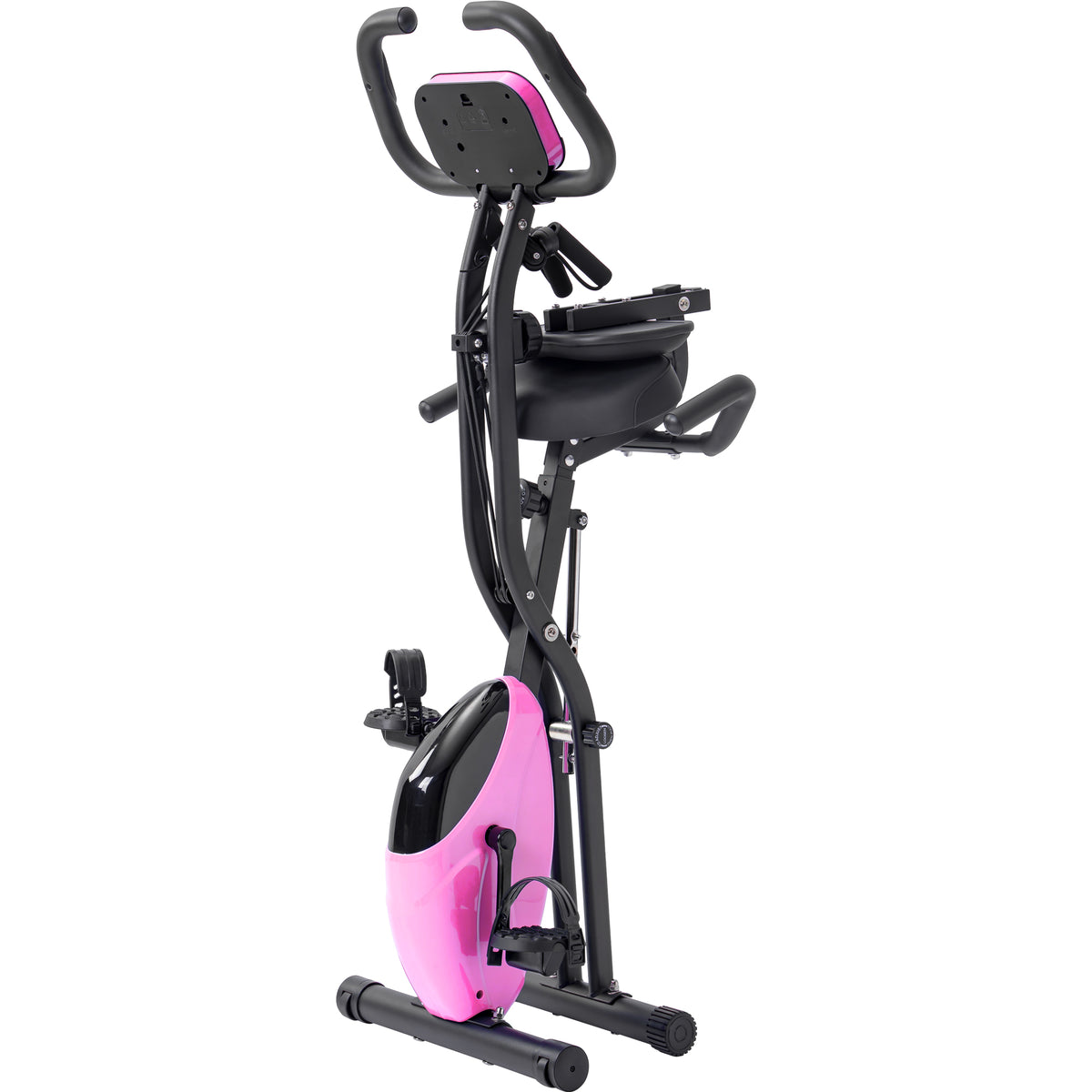 Folding Stationary Bike with 16-Level Magnetic Resistance, 300 lb Capacity detail image 13