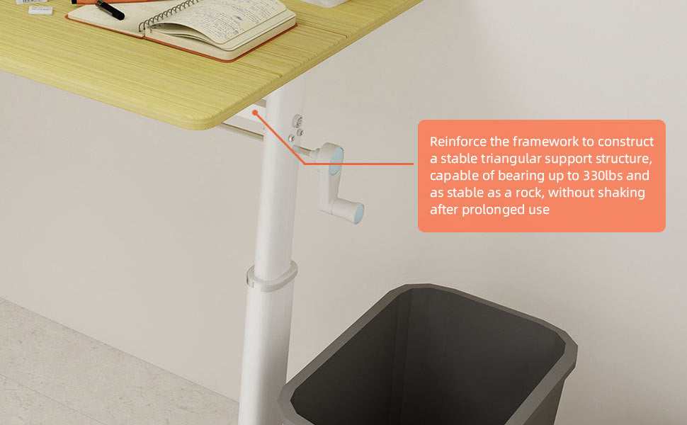Height Adjustable Study Desk for Home Office workspace desk setup