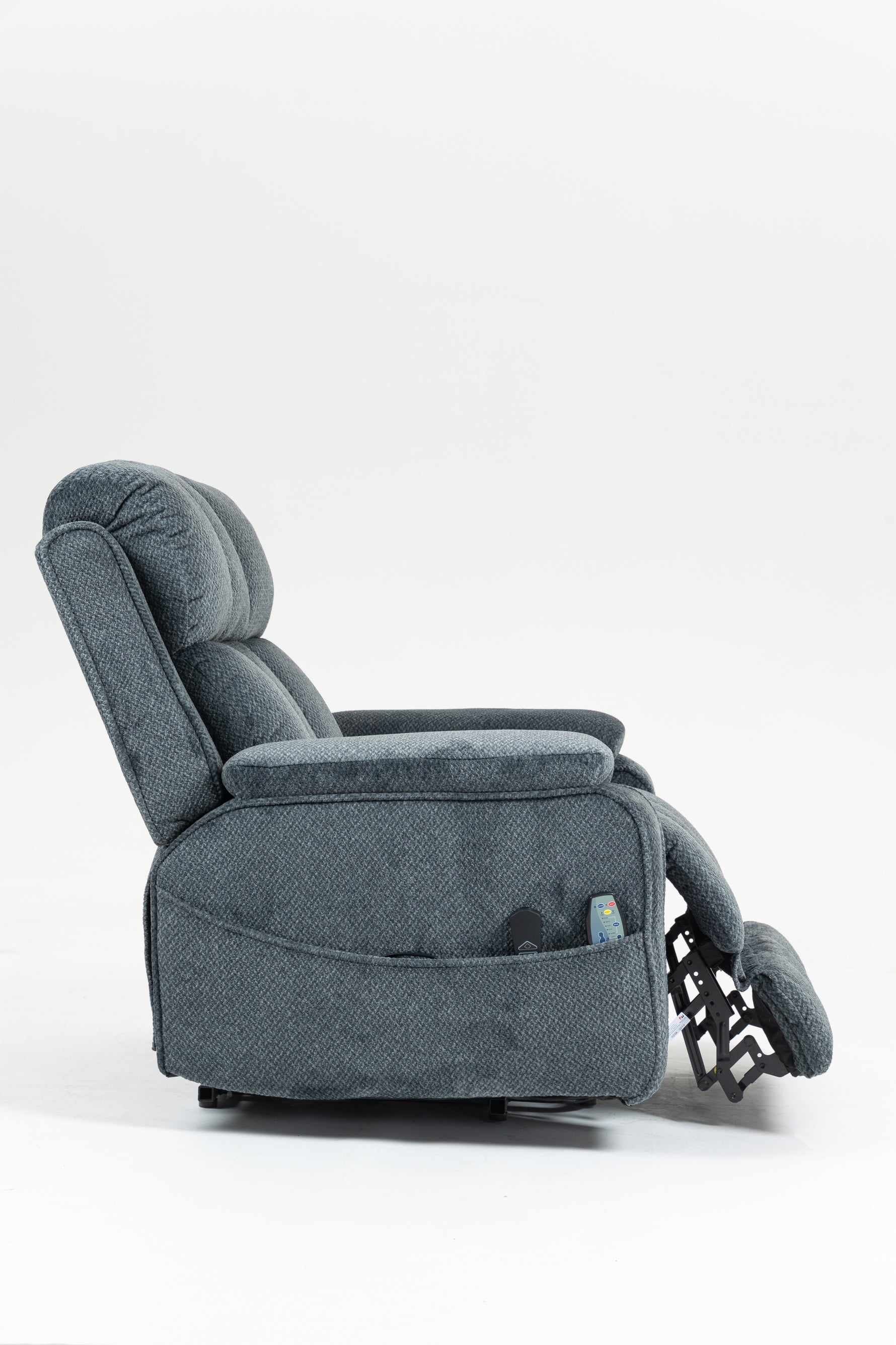 Oversized Lay Flat Recliner with Heat and Massage, Extended Footrest, Cup Holderr detail image 41