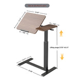 Mobile Adjustable Overbed Laptop Desk mobile laptop workstation
