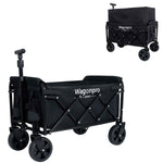 Expandable Dual-Layer Utility Wagon for workshop, garage, storage, or utility use
