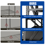 Heavy-Duty Adjustable Garage Shelving for Warehouse Storage for workshop, garage, storage, or utility use