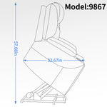 Dual-Motor Leather-Air Power Lift Recliner detail image 72