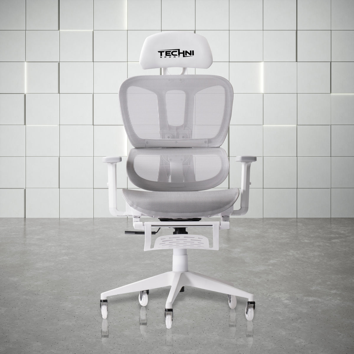 Techni Sport AIRFLEX2.0 White Mesh Ergonomic Chair product image