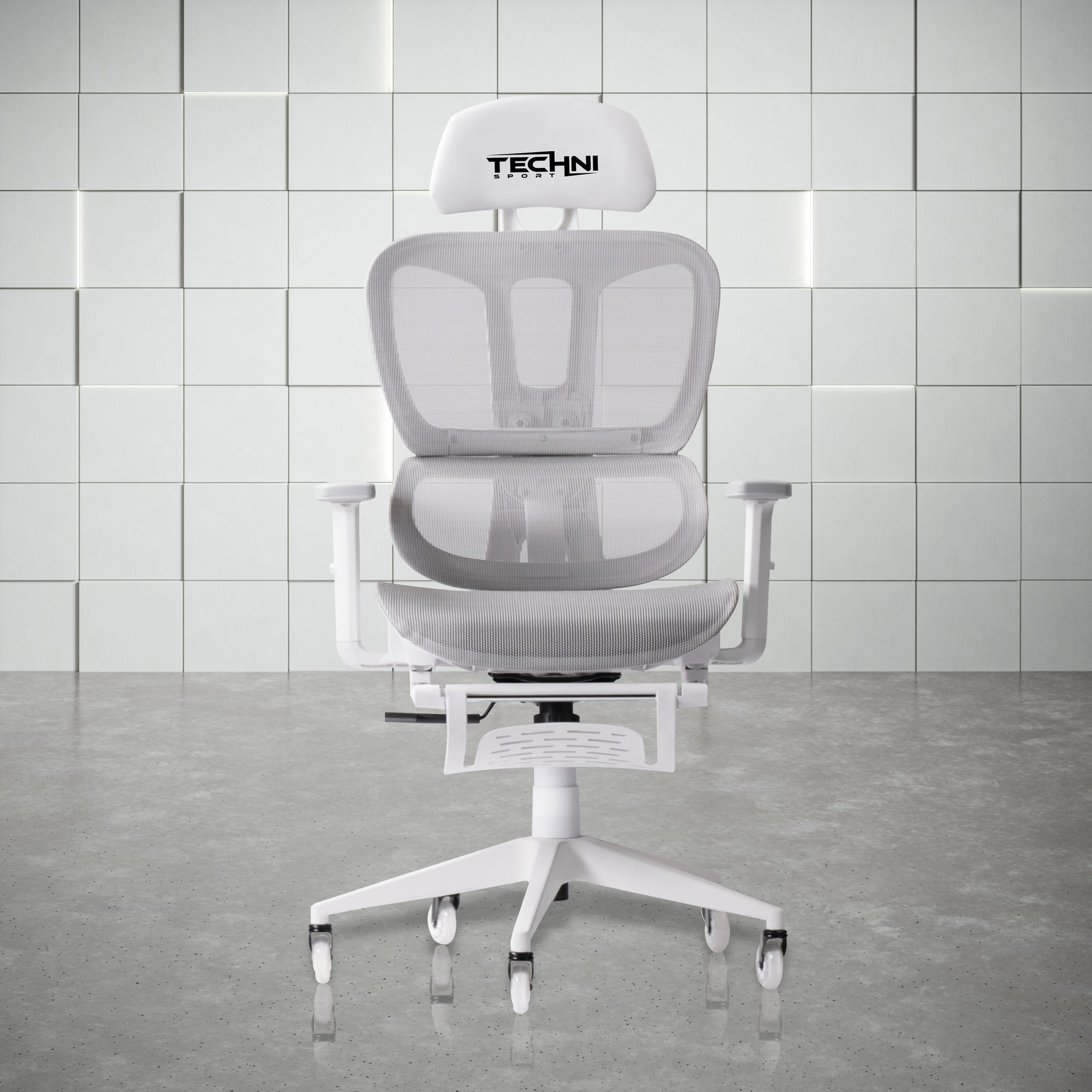 Techni Sport AIRFLEX2.0 White Mesh Ergonomic Chair product image