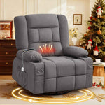Kneading Massage Rocker Recliner with 4-Point 3D Kneading detail image 17