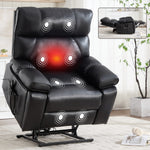 Dual-Motor Power Lift Recliner with Heat & Massage, 350 lb Capacity detail image 37