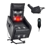 Single Motor Power Lift Recliner Chair with Massage & Heat detail image 120