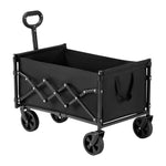 VEVOR Foldable Wagon Cart with Bench Conversion for workshop, garage, storage, or utility use