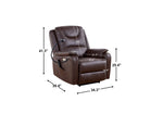 Liyasi Zero Gravity Power Recliner with Massage, Heat & Phone Holder detail image 12