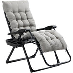 Outsunny Padded Zero Gravity Reclining Lounge Chair detail image 19
