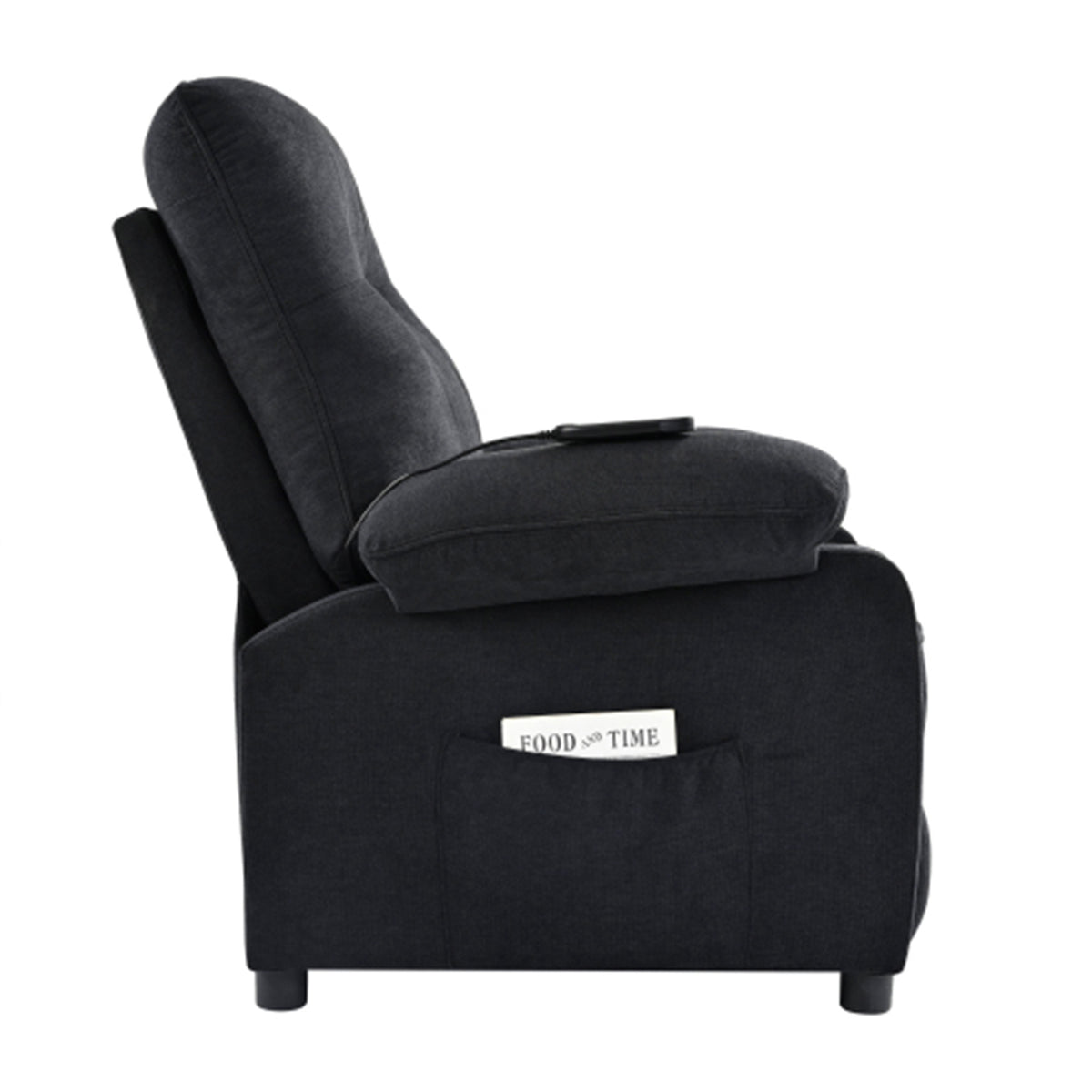 Chenille Massage Recliner with Heat & Remote Control detail image 12