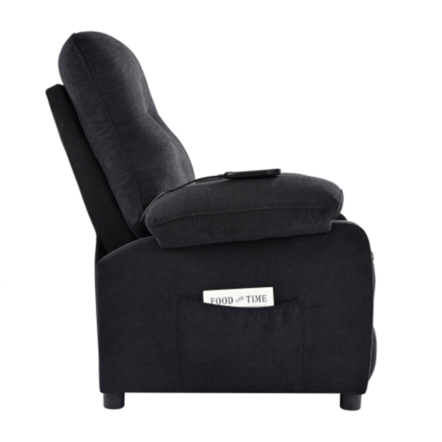 Chenille Massage Recliner with Heat & Remote Control detail image 12