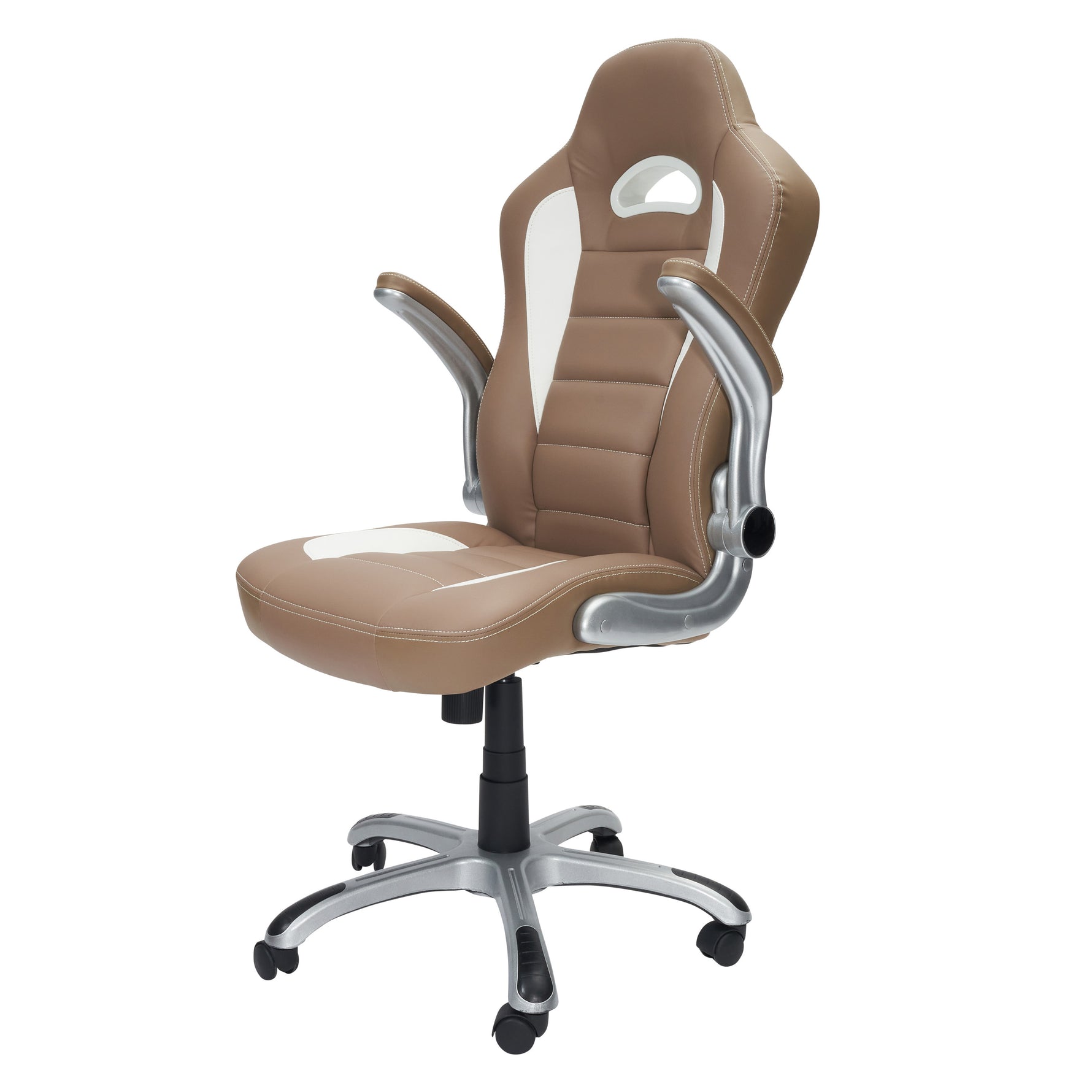 Techni Mobili High-Back Sport Office Chair, Camel for home office seating