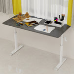 Height Adjustable Study Desk for Home Office workspace desk setup