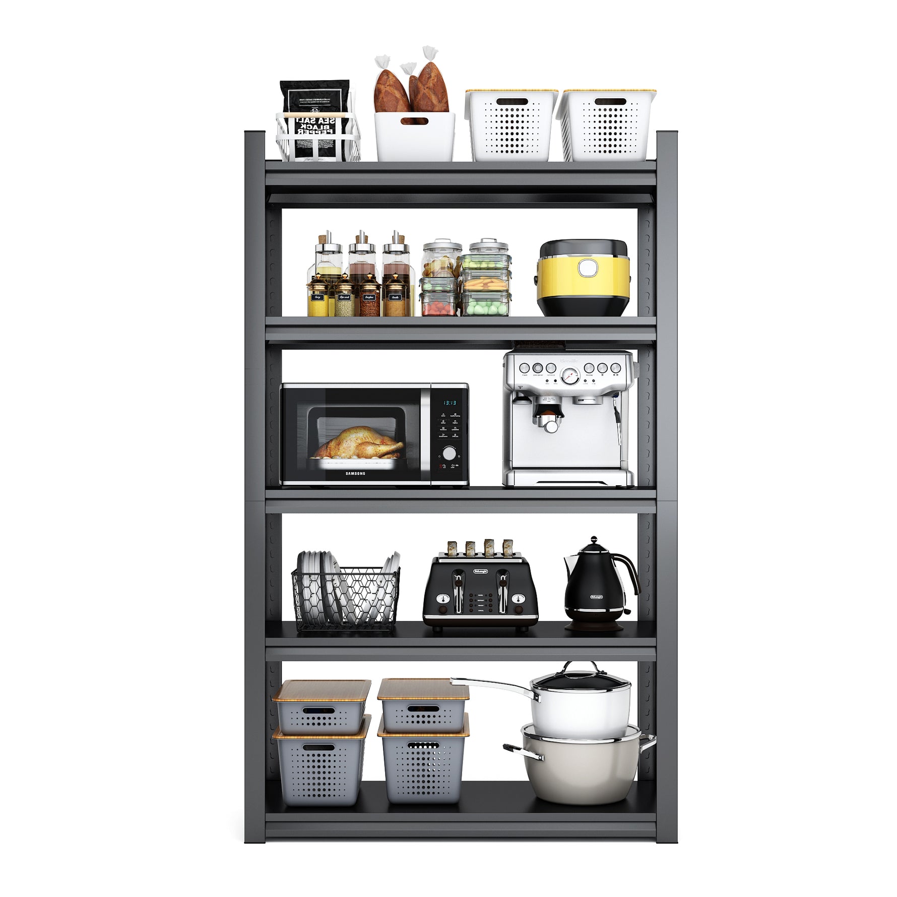 MAKEACE STEEL FURNITURE Storage Shelving for workshop organization and utility