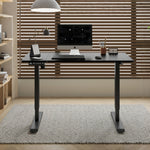55" x 24" Electric Standing Desk workspace desk setup
