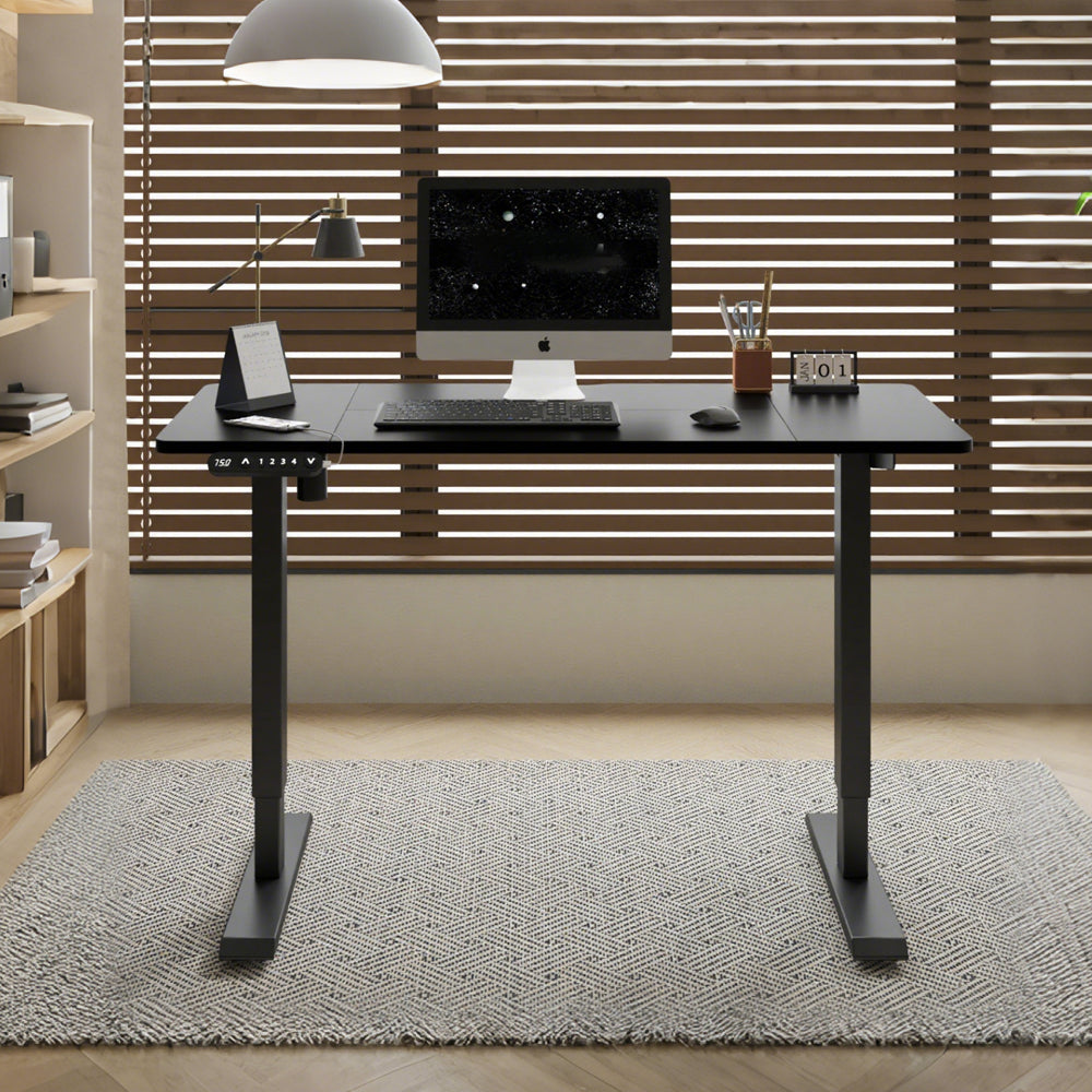 55" x 24" Electric Standing Desk workspace desk setup