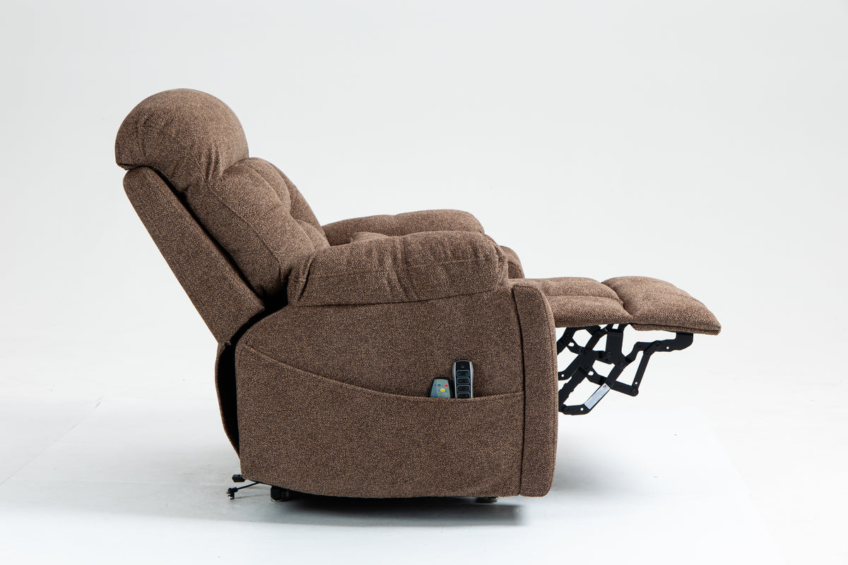 Power Lift Recliner with Heat, Massage & High-Density Foam detail image 13
